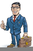 Professional Busness Man Clipart Image