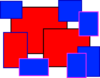 Colorful Squares Clip Art