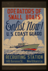 Operators Of Small Boats Enlist Now! U.s. Coast Guard  / T.a. Byrne. Image