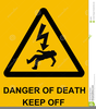 Danger Warning Signs Clipart Image