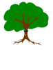 Tree With Face Clip Art