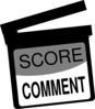 Score&comment Clip Art