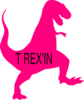 Pink Trex Clip Art