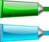 Color Tube Green Cyan Clip Art