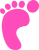 Baby Foot Clip Art