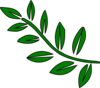 10 Leaf Stem Clip Art