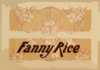 Fanny Rice Clip Art