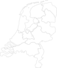 Nederland-kaart Clip Art