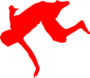 Breakdancer Rosso Clip Art