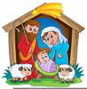 Nativity Clip Art Image