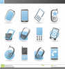 Mobile Phones Clipart Image