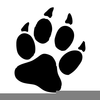 Clipart Of Bear Paws Image