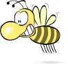Bee1 Clip Art