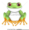 Red Eyed Tree Frog Clipart Image