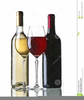 Clipart Of Wine Bottles And Glasses Image