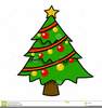 Clipart Of Christms Tree Branch Image