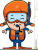 Free Scuba Diver Cartoon Clipart Image