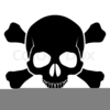 Free Skull And Crossbone Clipart Image