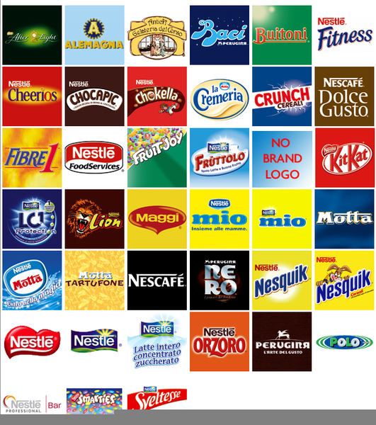 nestle brand logos