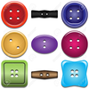 Free Clipart Sewing Buttons Image