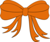 Orange Ribbon Clip Art