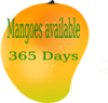 Mango Sign Board. Png Clip Art