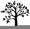 Clipart Trees Black And White Free Image