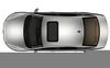 Overhead View Car Clipart Image