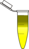 Eppendorf Yellow Solution4 Clip Art