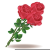 Free Clipart Of Red Roses Image