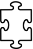 Puzzle Piece White Clip Art