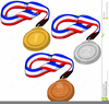Free Clipart Olympic Medals Image