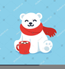 Cartoon Polar Bear Clipart Image