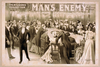 The Big Scenic Production, Man S Enemy By Chas. A. Longdon & Eric Hudson : Now In Its Fourth Year In England. Image