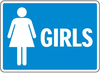 Restroom Signs Clipart Image