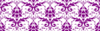 Grape Damask On White 2 Clip Art