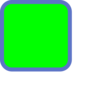 Green Square Clip Art