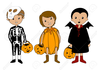Dog Costumes Clipart Image