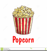 Popcorn Box Clipart Image