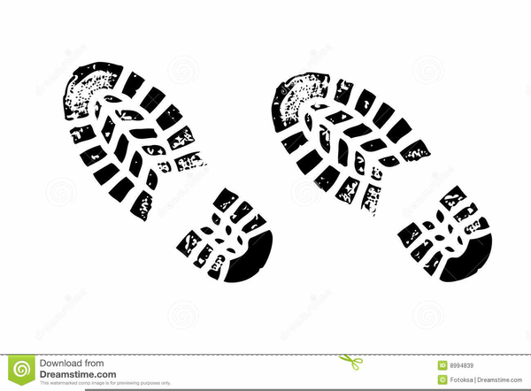 Clipart Hiking Boot Footprints | Free Images at Clker.com - vector clip art  online, royalty free & public domain