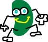 Green Jelly Bean Clip Art