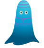Ilmenskie Creature Blue Clip Art