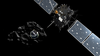Spacecraft Comet Landing Image