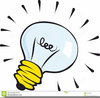 Free Cartoon Light Bulb Clipart Image