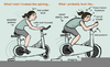 Spin Class Clipart Image