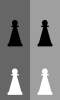 Pawn Chess Set Clip Art