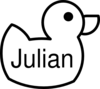 Julianduck Clip Art