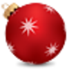 Christmas Ball Red 3 Image