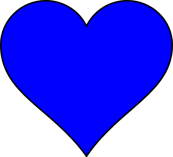 blue heart blue heart