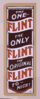 The One Flint, The Only Flint, The Original Flint To-night Clip Art